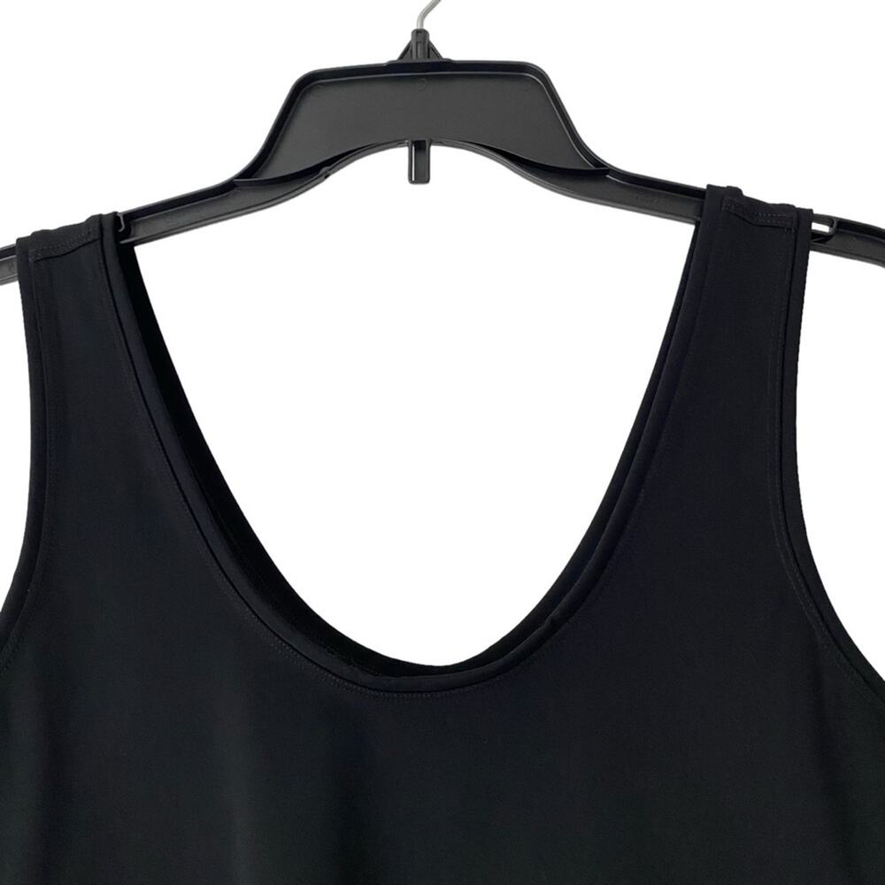 Spanx Get Moving Fitted Black Tank Top NWTs Size XL - Picture 4 of 8